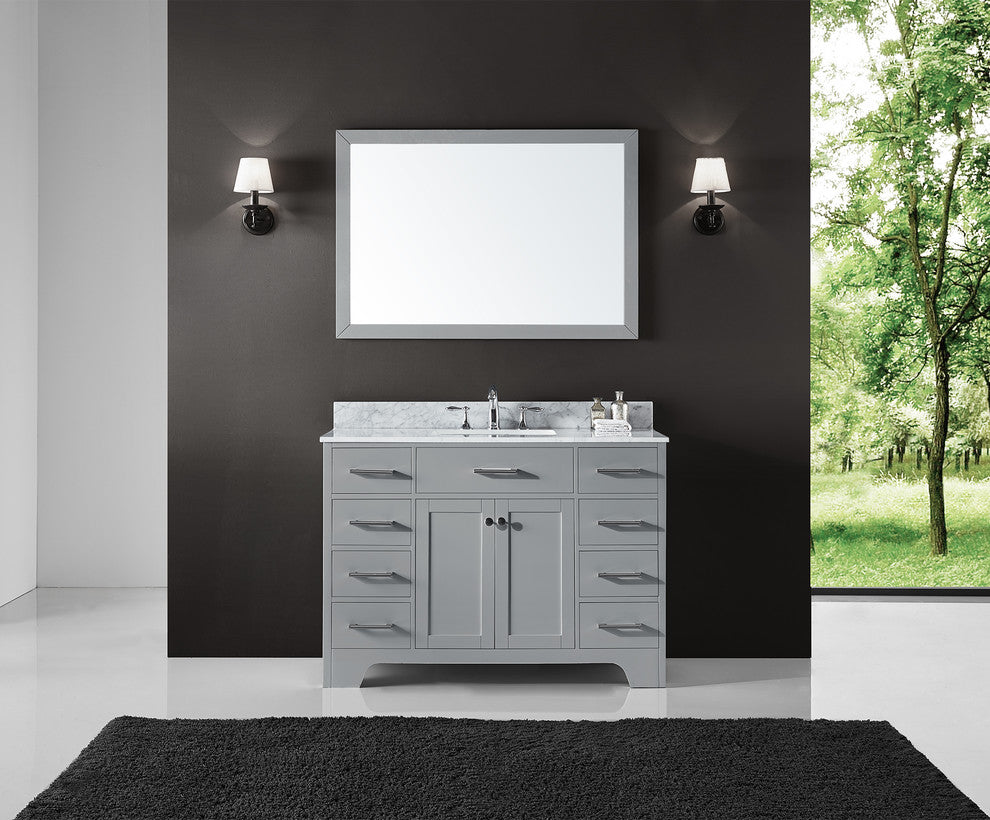 48" Single Sink Bathroom Vanity Base