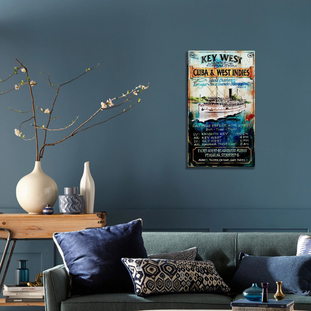 Key West Island Charters Wall Decor