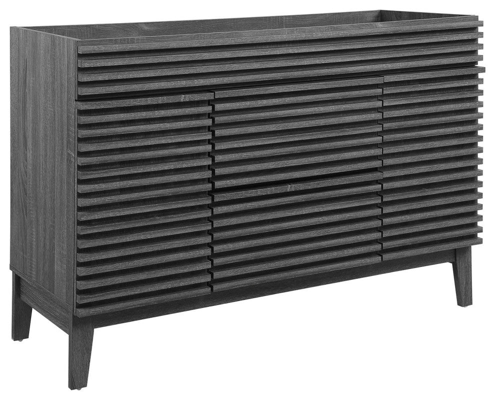 Render 48" Single Bathroom Vanity Cabinet, Charcoal