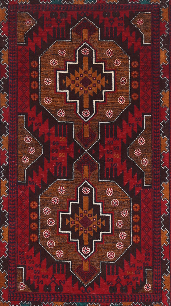 Ahgly Company Indoor Rectangle Traditional Area Rugs, 2' x 3'