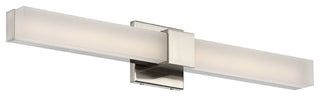 Esprit 26" LED Bathroom Vanity & Wall Light 3000K, Brushed Nickel