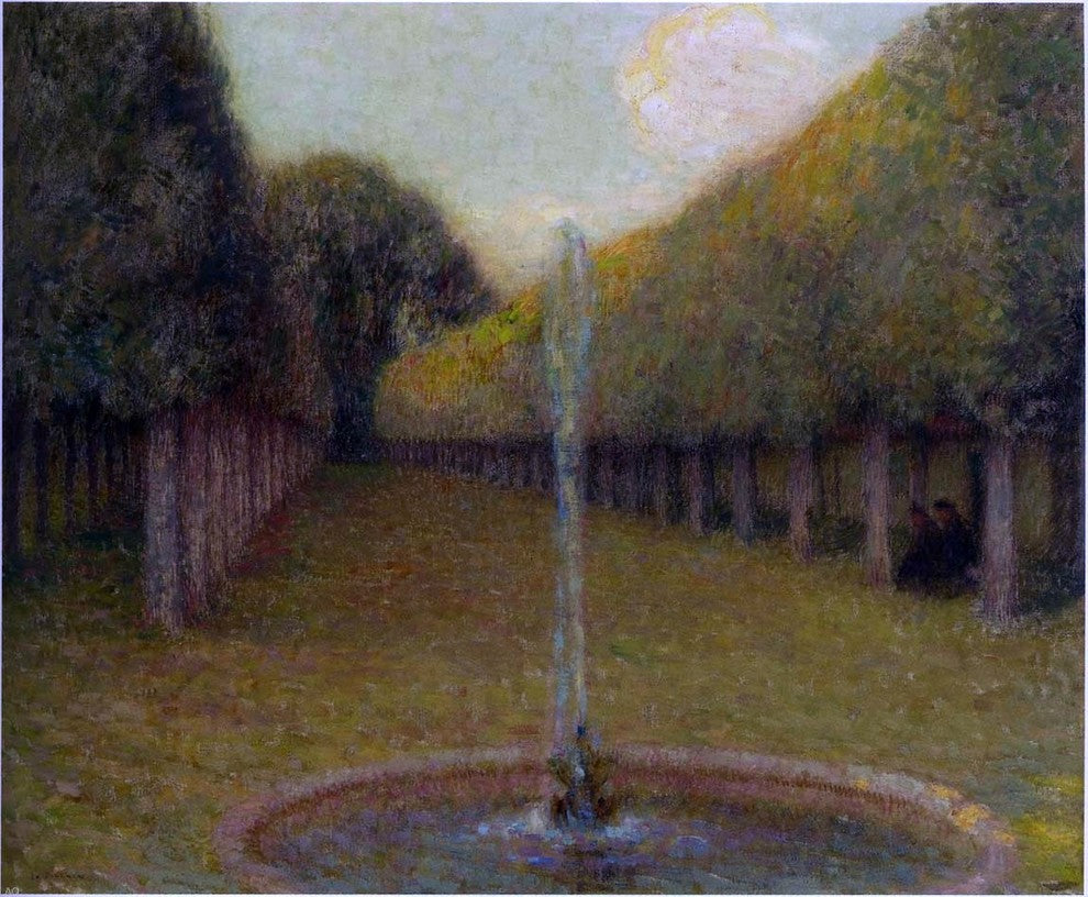 Henri Le Sidaner The Jet - 20" x 25" Premium Canvas Print