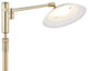 Meran Turbo Table Lamp, Satin Brass