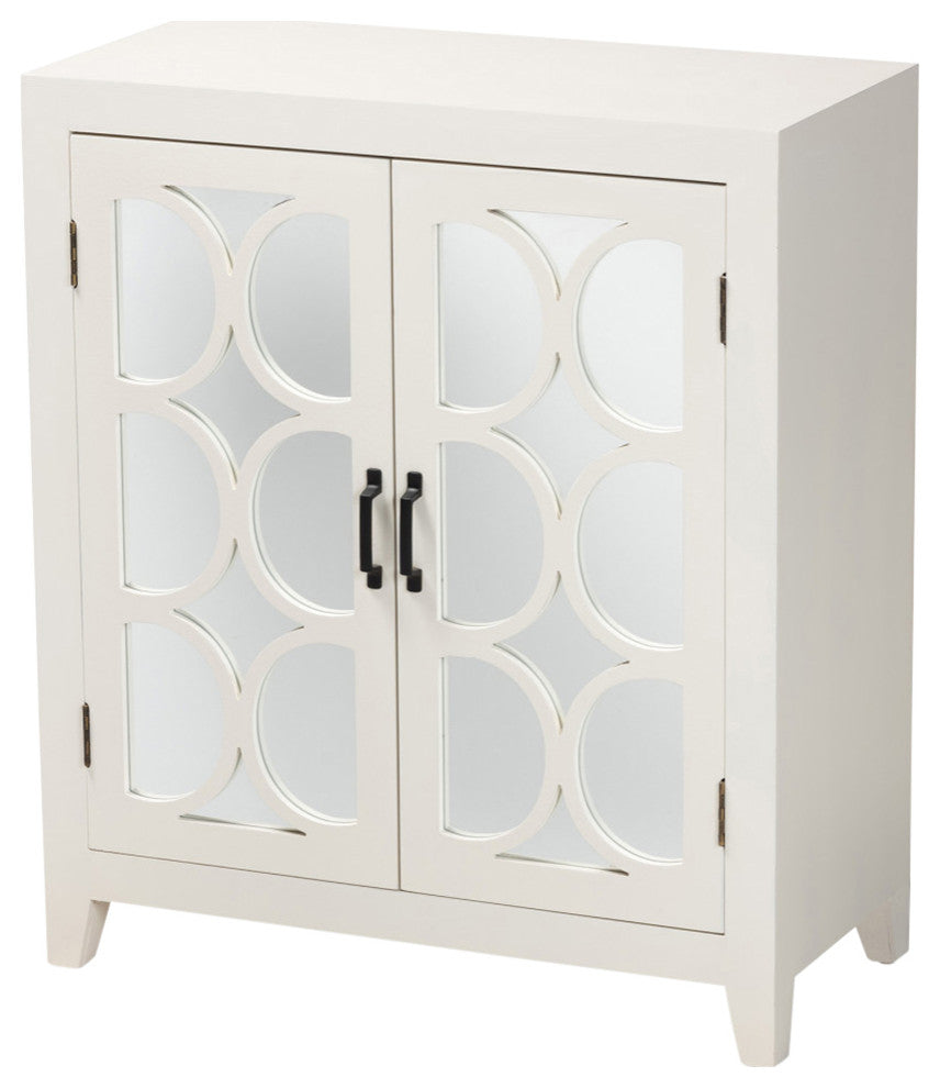 Dia Contemporary Sideboard, White