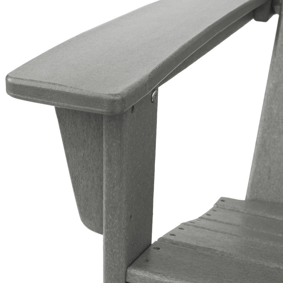 Van Outdoor Adirondack Chair, Set of 2, Gray
