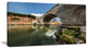 Cestius Bridge Over Tiber River, Landscape Canvas Art Print, 40x20