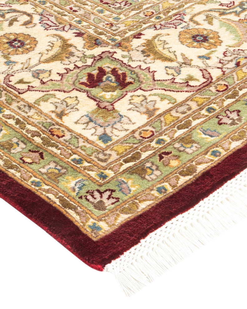 Patiala, One-of-a-Kind Hand-Knotted Area Rug Red, 9'2"x12'4"