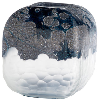 Bosco Vase, Blue and White, Large