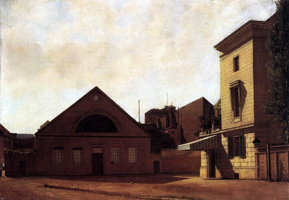 Eduard Gaertner Workshop of the Gropius Brothers Wall Decal