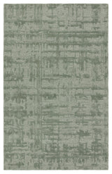 Igneous Handmade Abstract Sage Area Rug 5'X8'