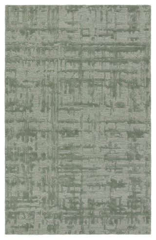 Igneous Handmade Abstract Sage Area Rug 5'X8'