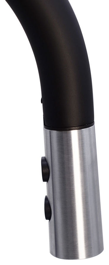 Kitchen Faucet Pull Down Dual Spray Hand Shower, Black/SS