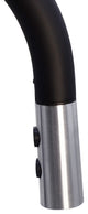 Kitchen Faucet Pull Down Dual Spray Hand Shower, Black/SS