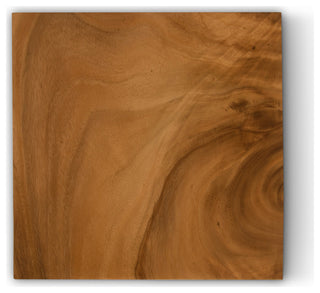 Origins Pedestal, Mitered Chamcha Wood, Natural, Medium