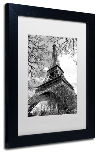 Philippe Hugonnard 'Eiffel Tower 2' Matted Framed Art, 11x14