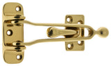 Security Guard with Ball End, Polished Brass