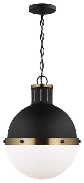 Hanks 1-Light Pendant, Midnight Black