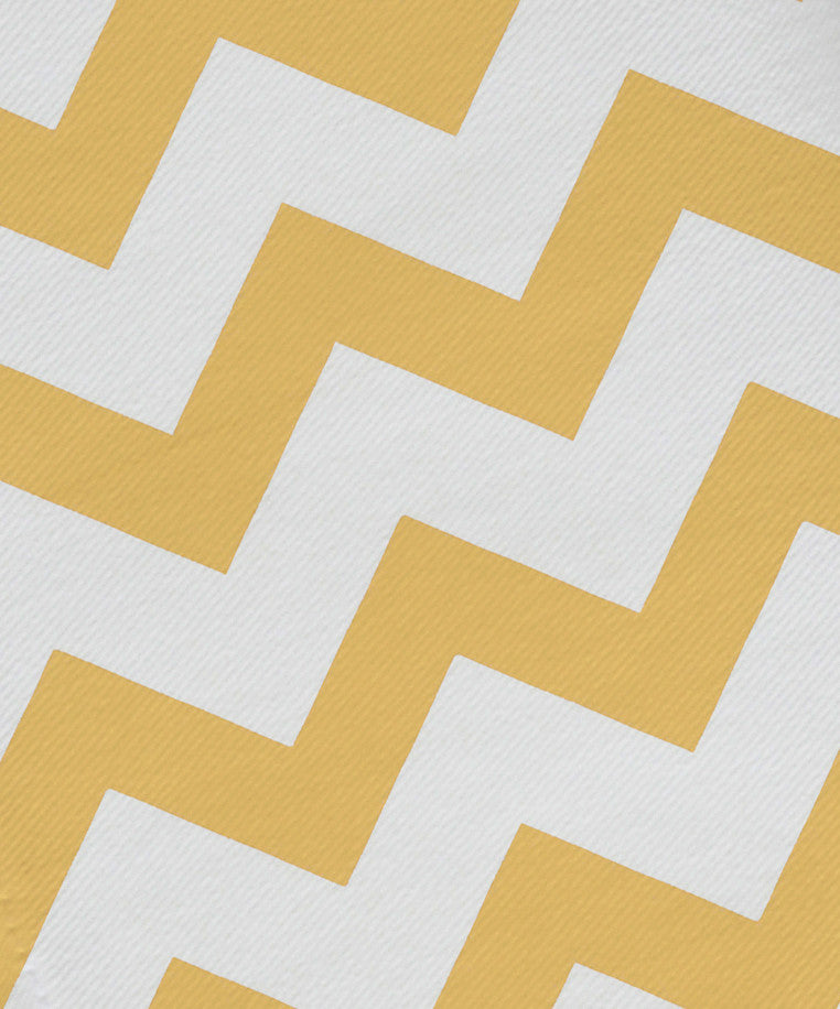 Chevron Decorative Napkin, Yellow, Set of 4