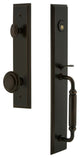 Carre' 1-Piece Dummy Handleset, C Grip and Circulaire Knob, 848985