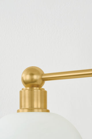 Mitzi Jerica Bath and Vanity Aged Brass