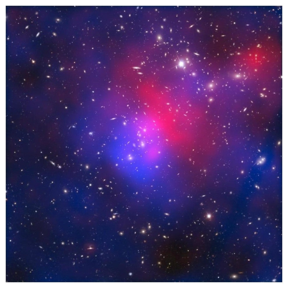 "Pandora's Cluster - Abell 2744" Digital Paper Print by NASA, 42"x42"