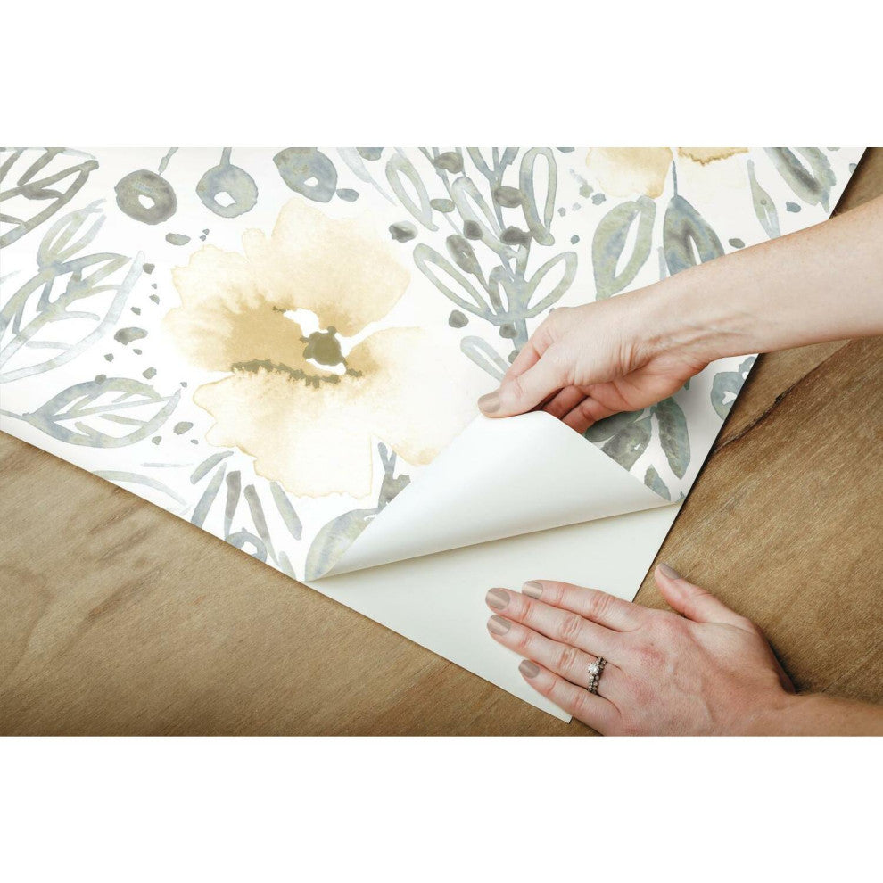 Clara Jean April Showers Peel & Stick Wallpaper