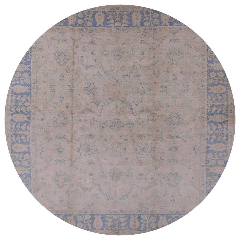 Ahgly Company Indoor Round Mid-Century Modern Area Rugs, 8' Round