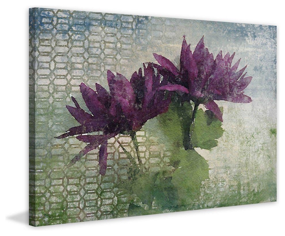 "Watercolor Garden 7" Print on Canvas by Irena Orlov
