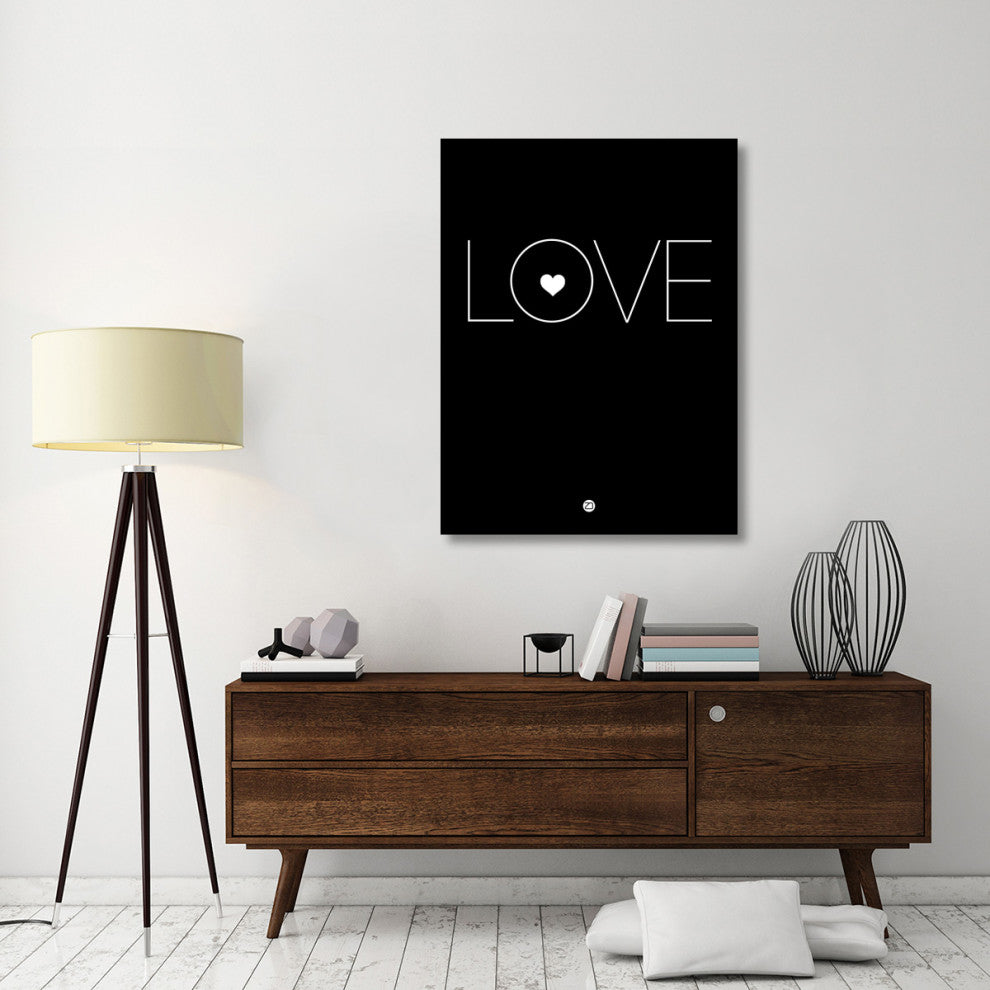 "Love Poster Black" Fine Art Print