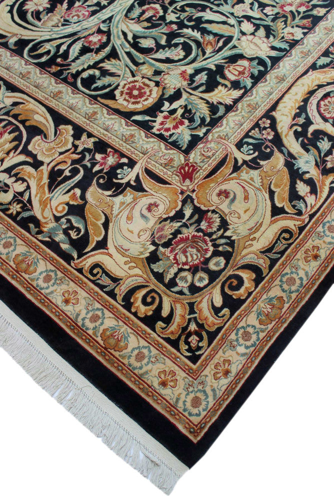 Pak-Persian Kala Bagh Black Rug 11'9"x18'0"