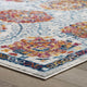 Entourage Kensie Distressed Vintage Floral Moroccan Trellis 5x8 Area Rug