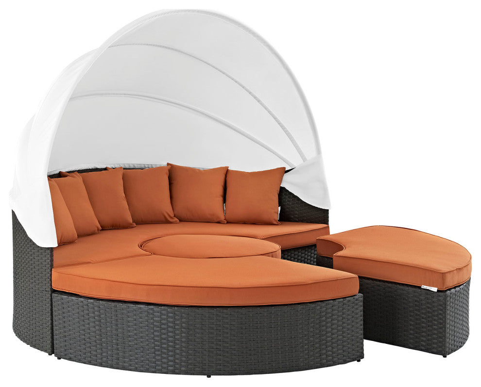 Canvas Tuscan Sojourn Outdoor Patio Sunbrella Daybed