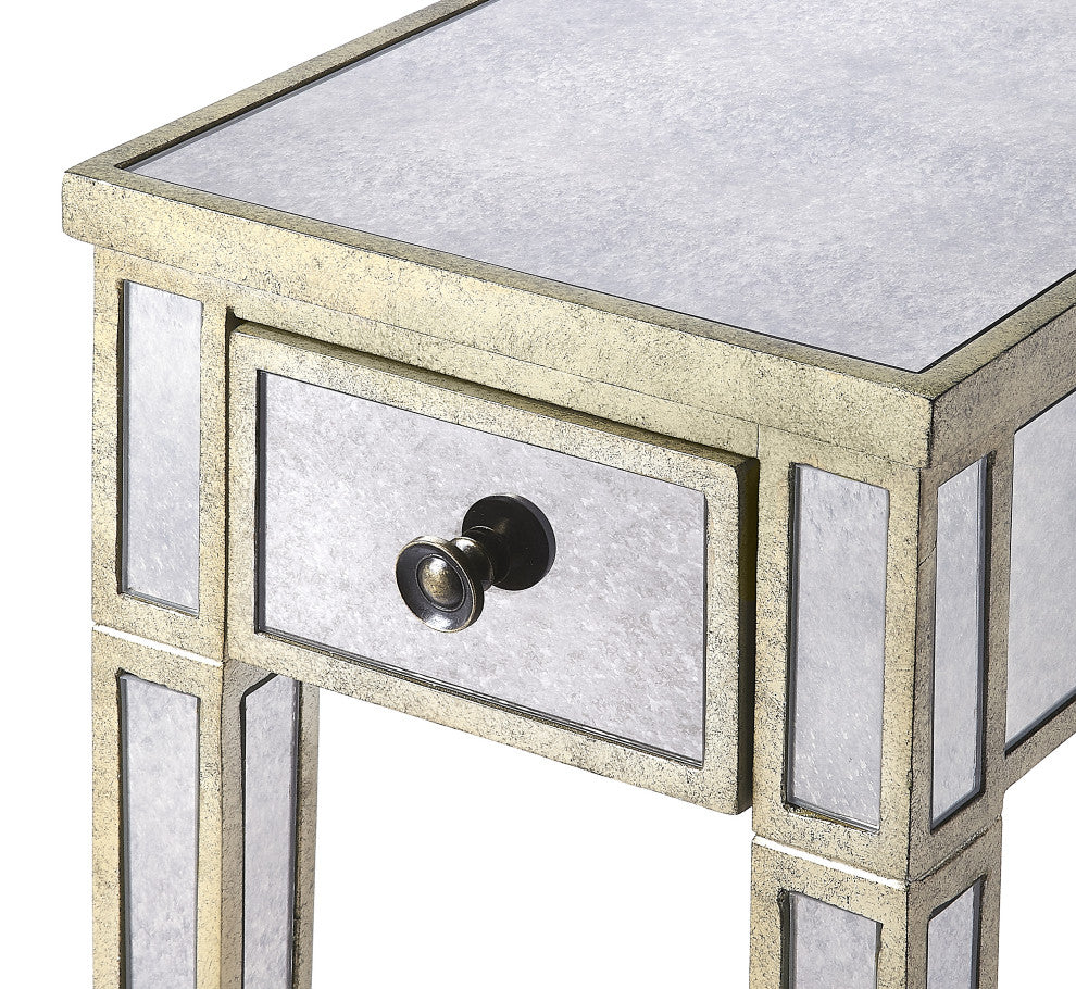 Butler Katarina Mirrored Chairside Table