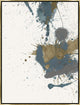 30x40 Back at You IV, Framed Artwork, Gold