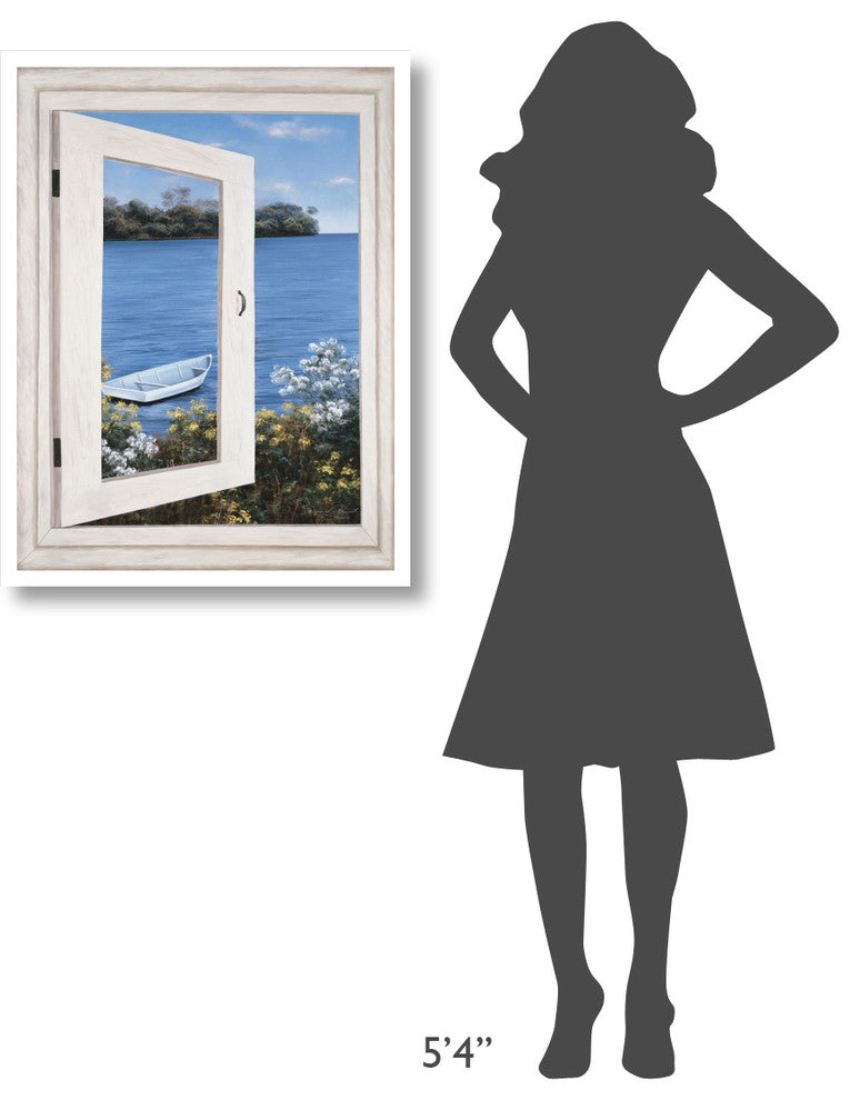 "Bay Window Vista I" Digital Paper Print by Diane Romanello, 26"x34"