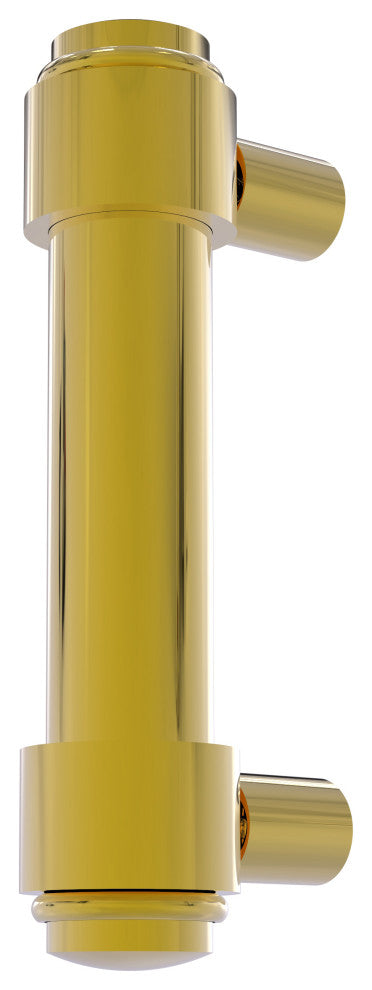 3" Cabinet Pull, Polished Brass