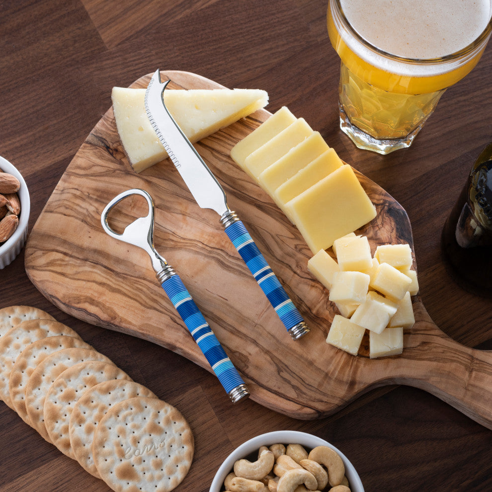 French Home Jubilee Cheese Knife, Bottle Opener and Board
