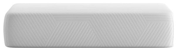 Jasmine Charcoal & Green Tea Cooling Gel Memory Foam 8" CertiPUR-US Mattress, White, Twin