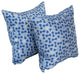 17" Jacquard Throw Pillows With Inserts, Set of 2, Talamols Skippe