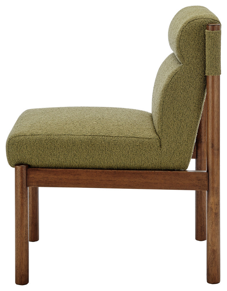 Micah Dining Side Chair, Palladian Green, Fabric