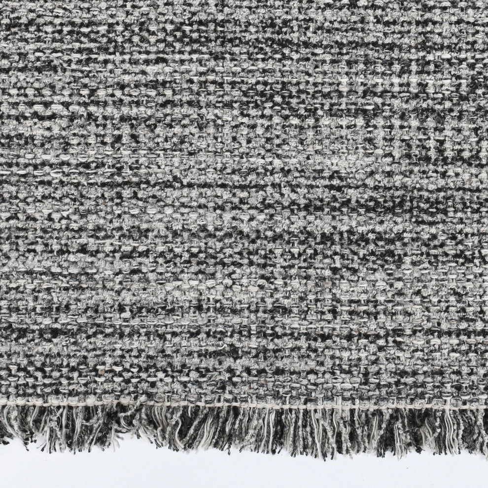 Bradbury Solid Wool Blend Area Rug by Kosas Home, Gray, 9x12