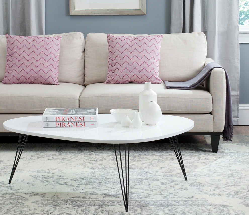 Safavieh Wynton Coffee Table, White and Black
