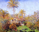 Claude Oscar Monet Small Country Farm in Bordighera Wall Decal Print