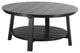 Poly Deluxe Conversation Table, Black