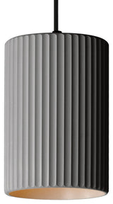 ET2 E25052 Souffle 6"W LED Mini Pendant - Gray