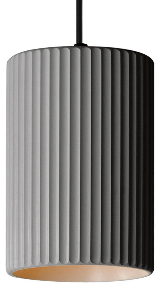 ET2 E25052 Souffle 6"W LED Mini Pendant - Gray