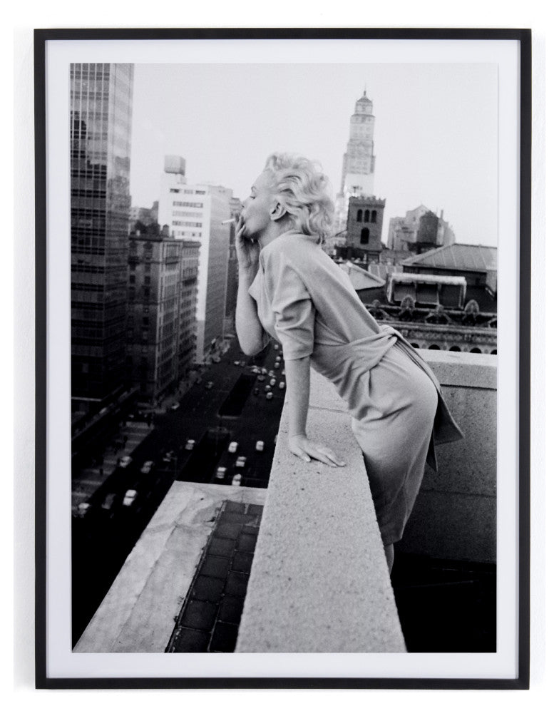 Marilyn On The Roof Ii By Getty Images