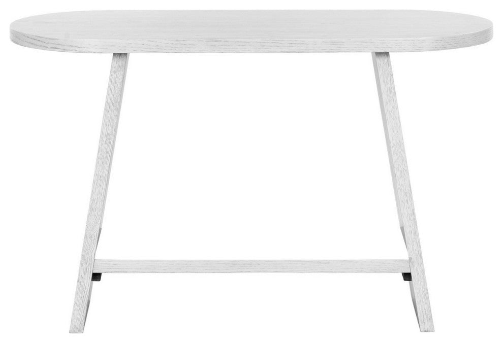 Safavieh Couture Julianna Wood Console Table, White Washed