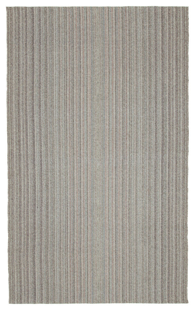 Rug N Carpet - Handmade Turkish 6' 7'' x 10' 8'' Modern Design Wool Kilim Rug