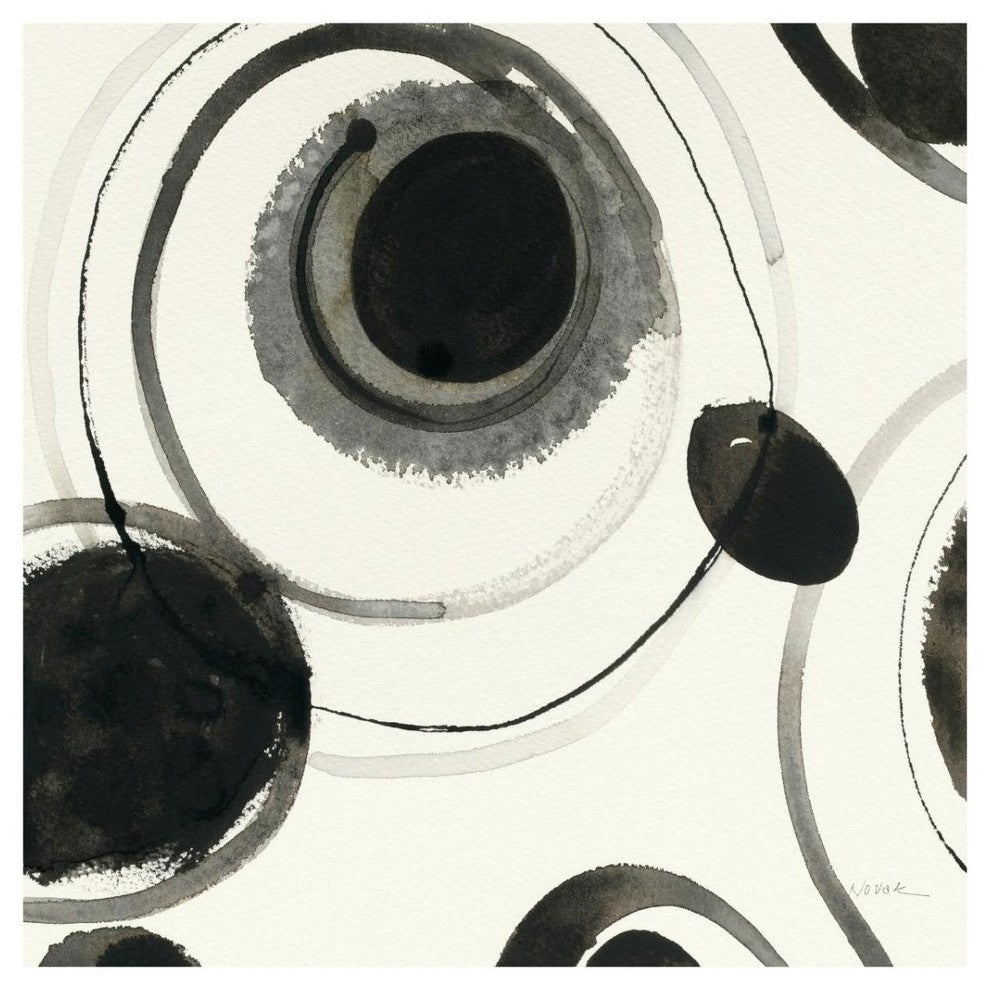 "Planetary II" Digital Paper Print by Shirley Novak, 32"x32"